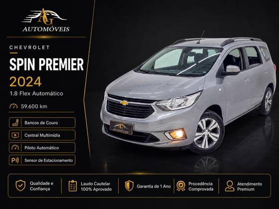 CHEVROLET SPIN 1.8 PREMIER 8V FLEX 4P AUTOMÁTICO CHEVROLET SPIN 1.8 PREMIER 8V FLEX 4P AUTOMÁTICO